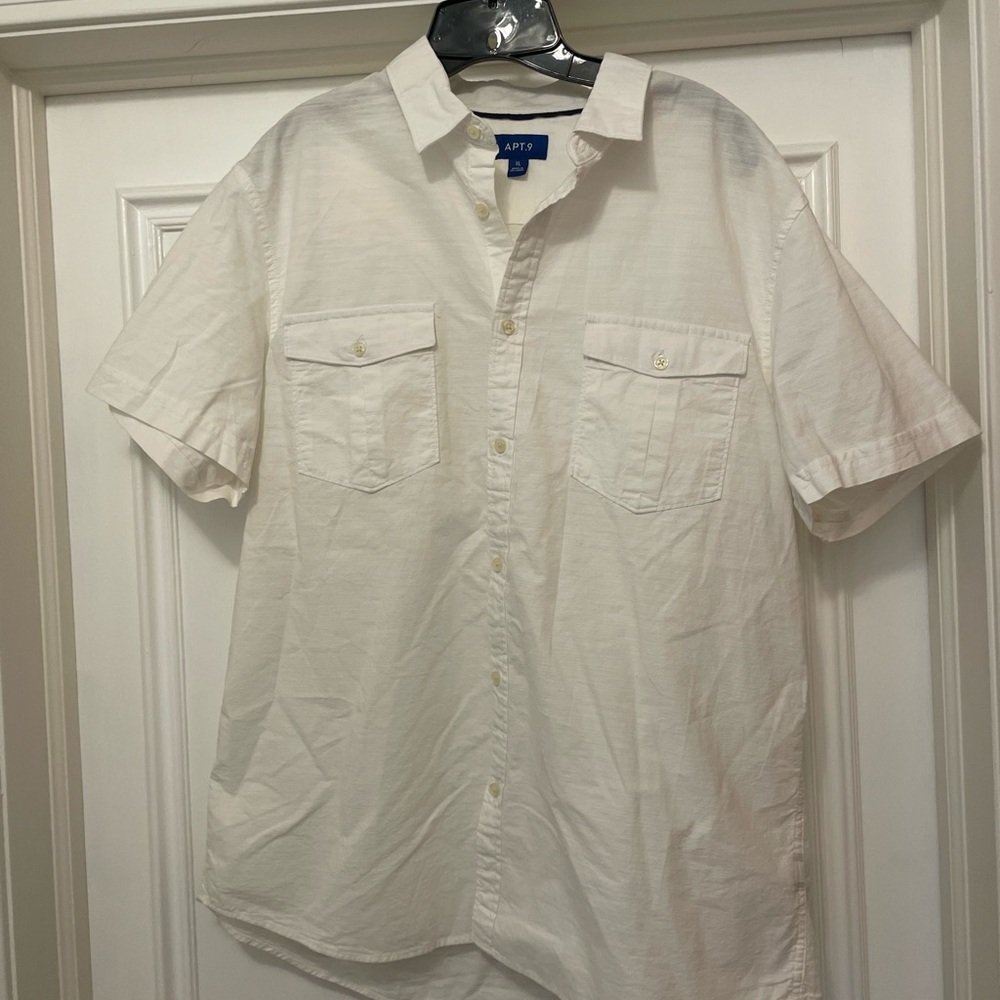 Men’s Cotton Apr. 9 button down
